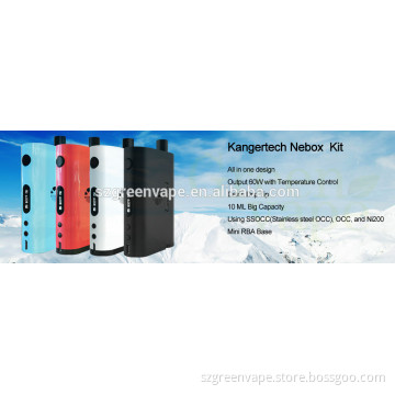 Greenvape 2015 New all in one design vaperizer kanger Nebox/up to 60w temp control mod Nexbox kit